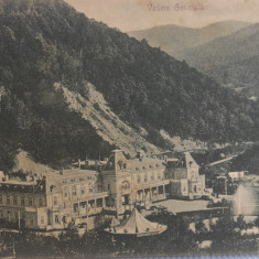 cca 1901 SINAIA Vederea Generala, Prahova, pt Valerica Albu / fiica Coloman Albu