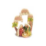 Figurina Nasterea Domnului polirasina multicolora II 8x3x10.5 cm