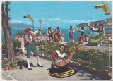 bnk cp Italia - Sorrento - Vezuviul - Ansamblu de dansuri populare - circulata