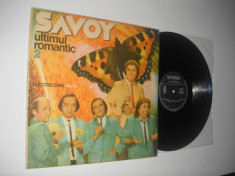 SAVOY: Ultimul Romantic 2 (1988)(vinil disc mare, al 9-lea LP Savoy, stare VG+) foto