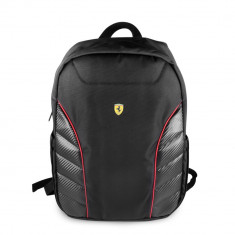 Rucsac Laptop Original Ferrari Scuderia On Track Collection, 15&amp;quot;, Negru foto