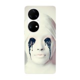 Husa compatibila cu Huawei Nova Y70 model American Horror Story Asylum, Silicon, TPU, Viceversa, Transparent, Carcasa
