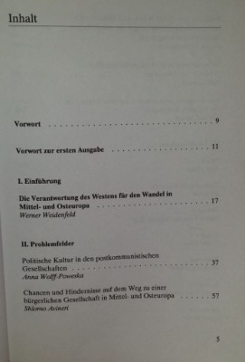 Demokratie und Marktwirtschaft in Osteuropa / Werner Weidenfeld (Hrsg.) foto