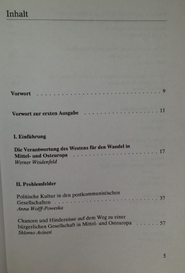 Demokratie und Marktwirtschaft in Osteuropa / Werner Weidenfeld (Hrsg.)