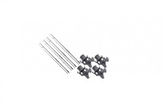 Set 4 Lansete crap Adrena echipate cu 4 Mulinete IE8000-3.9m foto