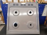 Placa superioara emailata aragaz Arctic Beko , gri 59.5x60x2.7 cm / N3