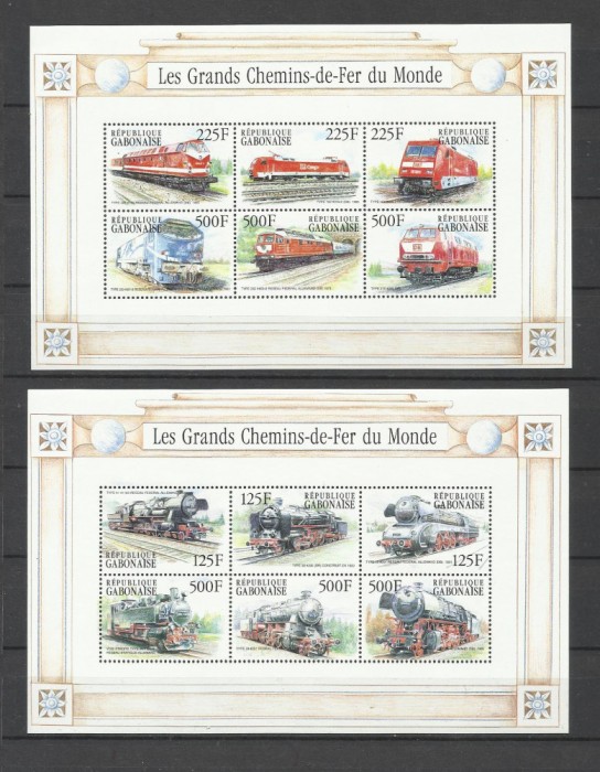 GABON 2000 TRANSPORT TRENURI LOCOMOTIVE