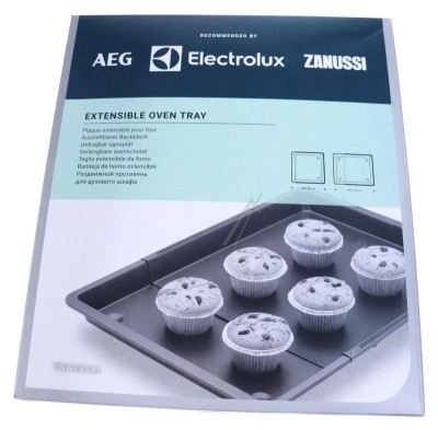 BACKBLECH ANTIHAFTBESCHICHTET, AUSZIEHBAR 38-52 CM 9029802189 pentru aragaz, cuptor ELECTROLUX / AEG foto