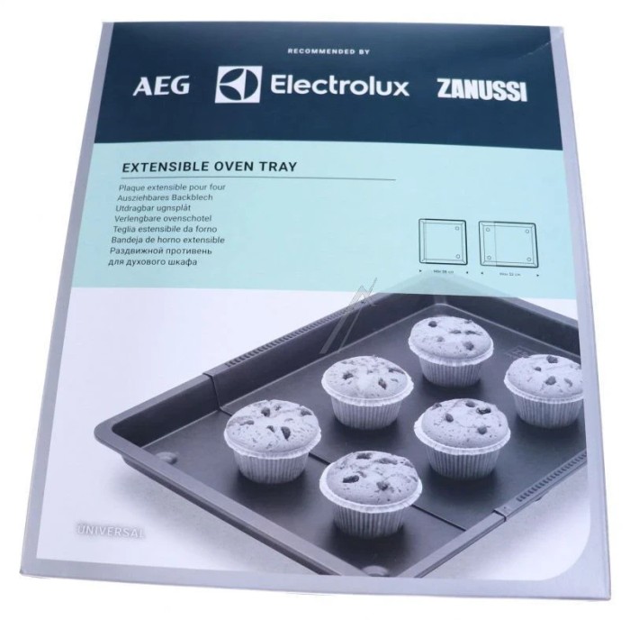 BACKBLECH ANTIHAFTBESCHICHTET, AUSZIEHBAR 38-52 CM 9029802189 pentru aragaz, cuptor ELECTROLUX / AEG