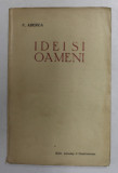IDEI SI OAMENI de FELIX ADERCA , 1922