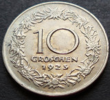 Cumpara ieftin Moneda istorica 10 GROSCHEN - AUSTRIA, anul 1925 *cod 2999 A, Europa