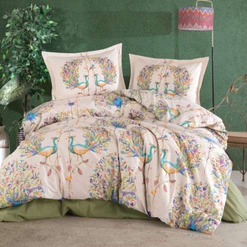 Lenjerie de pat ranforce clasy king size (midas v2)