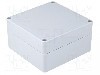 Carcasa policarbonat, 120mmx122mmx65mm, IP66, IP67, FIBOX - PC 121207