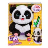 Panda de Plus Interactiv cu Sunete si Reactii, Set cu Olita si Accesoriu Bambus, CMCLASS