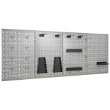 Cumpara ieftin Panouri pentru scule de perete, 4 buc., 40 x 58 cm, otel