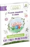 Carte Bunele Maniere cu Cei Trei Purcelusi - Citire pe Silabe, Carte Educativa pentru Copii