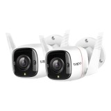 Cumpara ieftin Pachet 2 Camere IP Wi-Fi, 2K, Audio bidirectional, IR 30M - TP-Link Tapo TapoC310P2