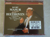 KURT MASUR - Beethoven - 3 C D Originale ca NOI, CD, Clasica