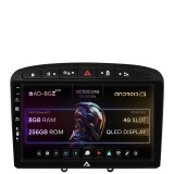 Cumpara ieftin Navigatie Peugeot 308 408 (2008-2013), Android 13, Z-Octacore 8GB RAM + 256GB ROM, 9 Inch - AD-BGZ9008+AD-BGRKIT265