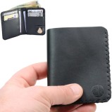 Portofel barbati din piele naturala, Jack S, negru