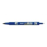 Marker permanent Pilot Twin Begreen 0.4 mm varf rotund Marker permanent Pilot Twin BegreeN varf rotund 0.4 mm albastru