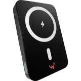 Acumulator portabil Wonder MagSafe, 10000 mAh, USB - C, Wireless, Negru