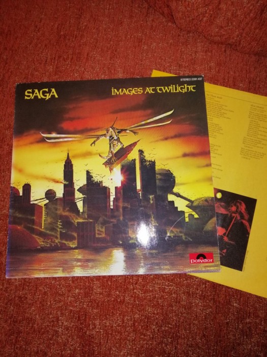 Saga Images At Twilight Polydor Ger 1979 vinil vinyl