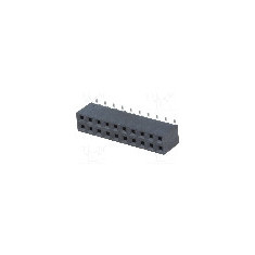 Conector 20 pini, seria {{Serie conector}}, pas pini 2.54mm, NINIGI - ZL264-20DG