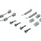 Set accesorii, saboti frana parcare BMW Seria 1 (F20) (2010 - 2016) BOSCH 1 987 475 280