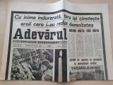 Adevarul 13 ianuarie 1990-200.000 oameni in genunchi,maifestatie p-ta victoriei