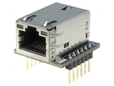 Modul Ethernet W5200 3,3V SPI RJ45 WIZ820IO foto