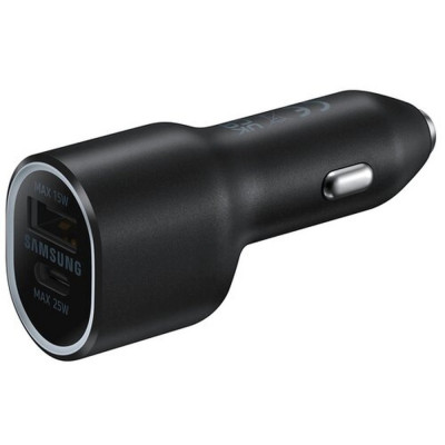 &amp;Icirc;ncărcător auto Samsung 2x USB 25W negru EP-L4020NBEGEU foto