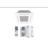 Aer conditionat tip caseta AUX 12000 BTU AUCA-H12/4DR3HYAB, A++/A+, Wifi Optional, Flux aer 360 grade, Racire/Incalzire, Telecomanda wireless inclusa,