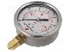 Manometru cu glicerina, 0...16bar, PNEUMAT - M63R.GL016G14
