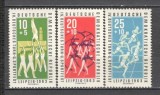 D.D.R.1963 Festivalul de gimnastica si sport Leipzig SD.130, Nestampilat