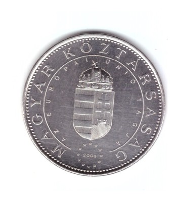 Moneda Ungaria 50 forint/forinti 2004 Aderarea la Uniunea Europeana, cu luciu foto