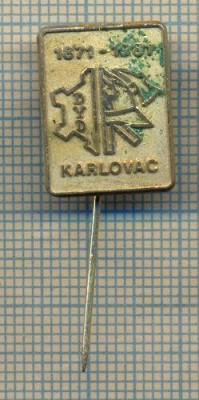 Y 1266 INSIGNA -POMPIERI - ,,DYD&amp;quot; KARLOVAC -IUGOSLAVIA- PENTRU COLECTIONARI foto