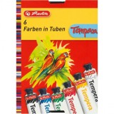 Cumpara ieftin Set Tempera Herlitz, 16ml, 6 buc/set