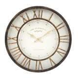 Ceas decorativ de perete Vintage Bronze , 41 cm