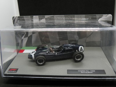 Macheta Formula 1 Cooper T51 Stirling Moss 1959 Altaya 1:43 foto
