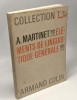 Elements de linguistique generale/ Andre Martinet
