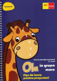 Ola &icirc;n grupa mare - Fișe de lucru pentru preșcolari. Semestrul 2 (Vol. 4) - Paperback brosat - Art Klett