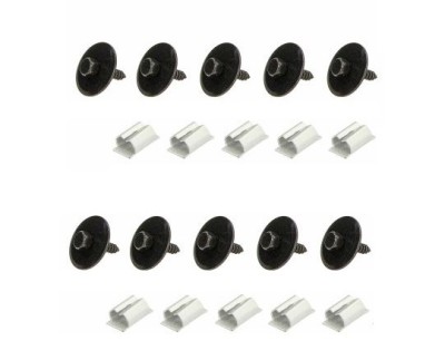 Set fixare scut protectie sub motor 190, 10.1993; W124/Clasa E 96, Clasa A W169, 202012; Clasa E W202, 192001, Clasa E W210, 1992003; fixare scut sub foto