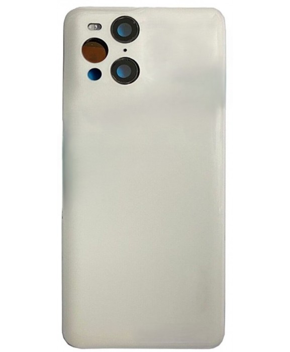 Capac Baterie Oppo Find X3 Pro Cu Geam Camera Alb
