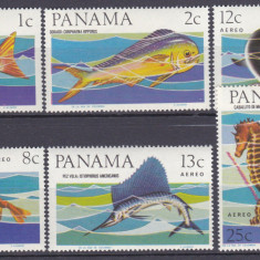 DB1 Fauna Marina 1965 Pesti Panama 6 v. MNH