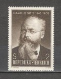 Austria.1968 125 ani nastere C.Sitte-arhitect MA.655