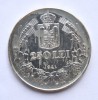250 LEI 1941 . TPT . DETALII FRUMOASE ., Argint
