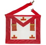 Cumpara ieftin Sort Worshipful / Past Master &ndash; AASR &ndash; 3 Taus ?i Ciucuri &ndash; Broderie Manual? &ndash; 39 x 33 cm