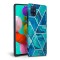 Husa TPU Tech-Protect Marble pentru Samsung Galaxy A41, Albastra