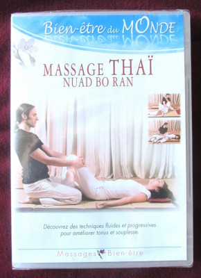 &amp;quot;Massages * Bien-etre MASSAGE THAI Nuad Bo Ran&amp;quot;. DVD masaj THAI in lb. franceza foto